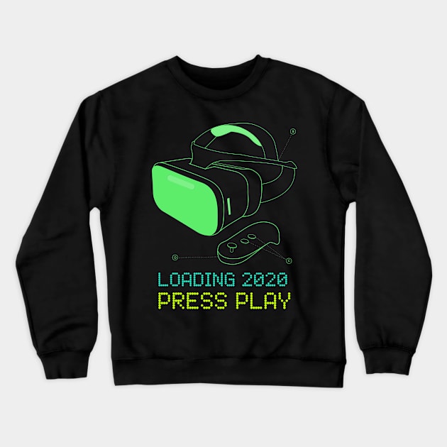 Loading 2020 Simulation Crewneck Sweatshirt by AurosakiCreations